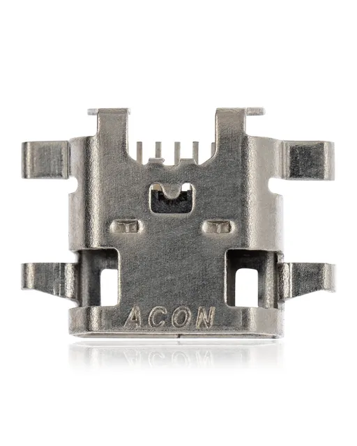 Nabíjecí port pájecí required - 05 Pin - Micro B - 6 Anchor Points (C282)