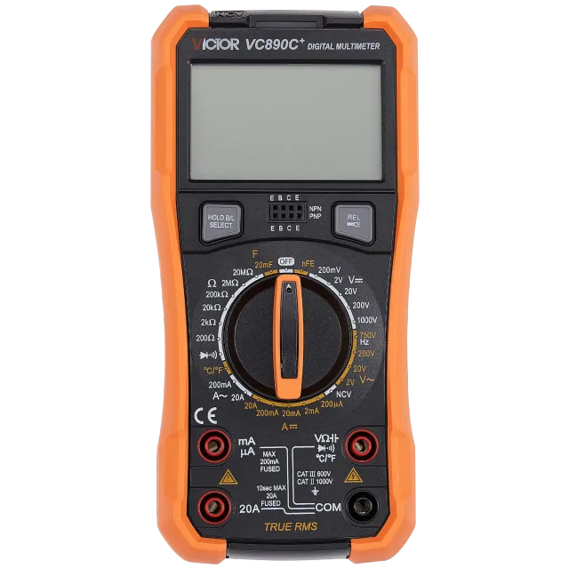 Victor VC890C+ digitální DMM Multimeter Ohm Voltmeter