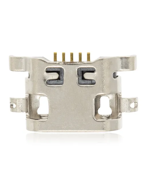 Nabíjecí port pájecí required - 05 Pin - Micro B - 4 Anchor Points (C397)