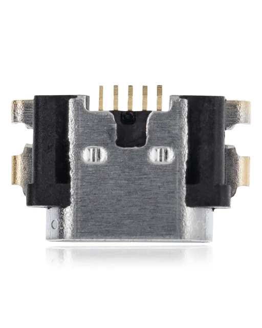 Nabíjecí port pájecí required - 05 Pin - Micro B - 4 Anchor Points (C195)