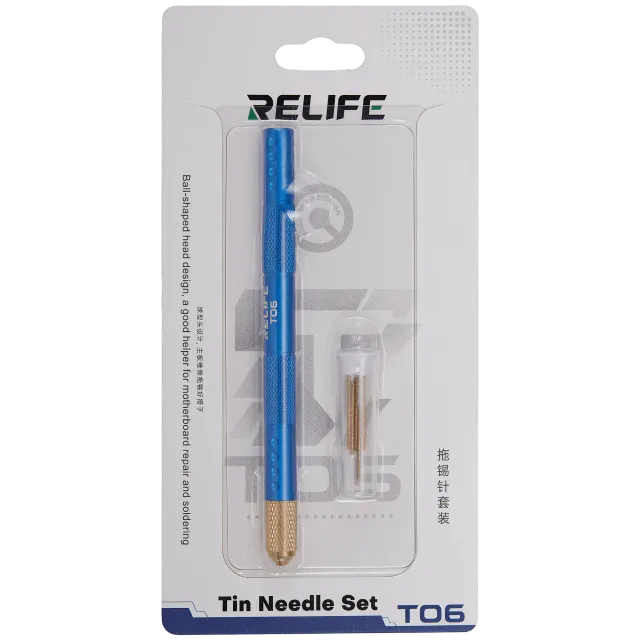 T06 Tin jehla sada pro Motherboard Repair Desoldering (Relife)