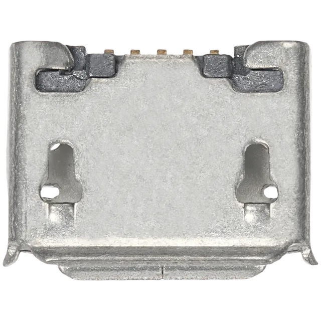 Nabíjecí port pájecí required - 05 Pin - Micro B - 2 Anchor Points (C002)