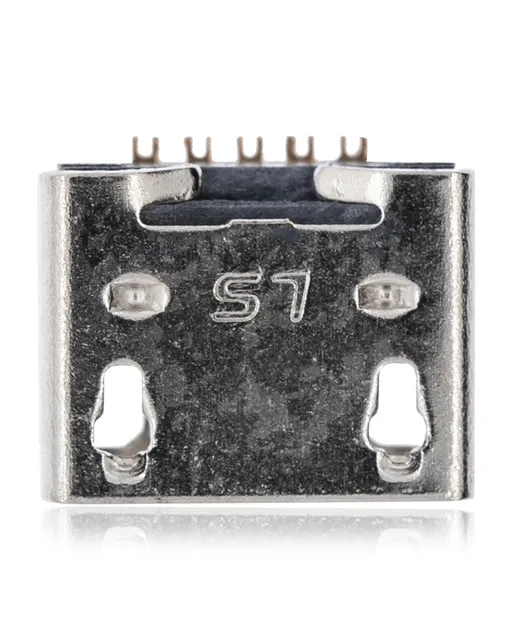 Nabíjecí port pájecí required - 05 Pin - Micro B - 4 Anchor Points (C185)