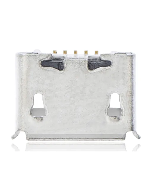 Nabíjecí port pájecí required - 05 Pin - Micro B - 4 Anchor Points (C150)