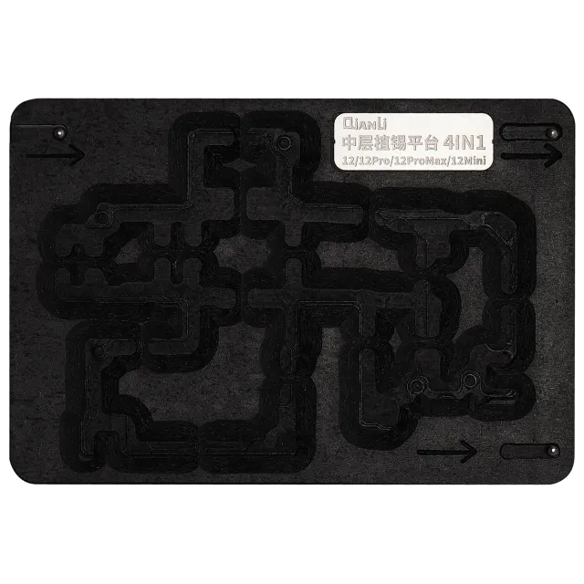 Střední rám Reballing platforma pro iPhone 12 / 12 mini / 12 Pro / 12 Pro Max (Qianli)
