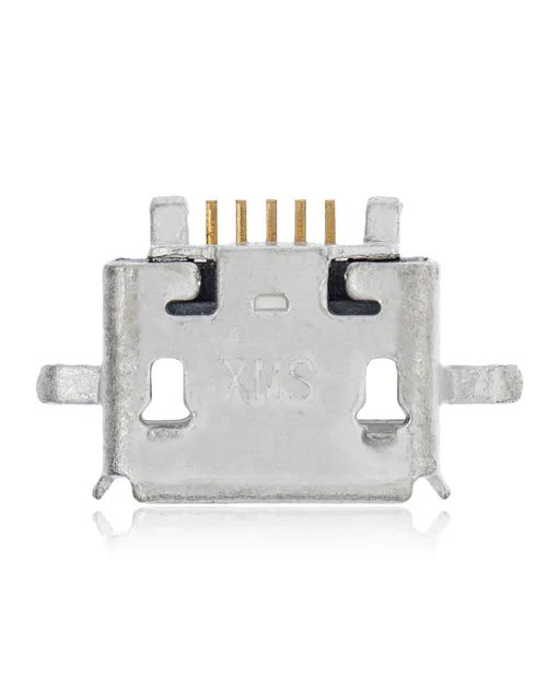 Nabíjecí port pájecí required - 05 Pin - Micro B - 4 Anchor Points (C091)
