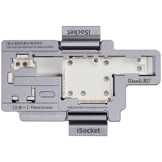 Tester iSocket základní deska platforma pro iPhone X / XS / XS Max (3 in 1) (Qianli)