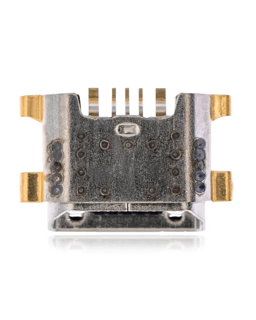 Nabíjecí port pájecí required - 05 Pin - Micro B - 4 Anchor Points (C117)