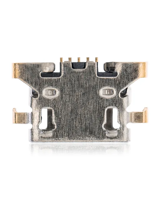 Nabíjecí port pájecí required - 05 Pin - Micro B - 4 Anchor Points (C120)