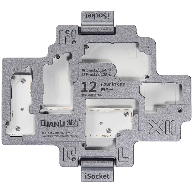 Tester iSocket základní deska platforma pro iPhone 12 / 12 Pro / 12 Pro Max / 12 mini (4 in 1) (Qianli)