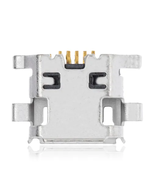 Nabíjecí port pájecí required - 07 Pin - Micro B - 4 Anchor Points (C067)