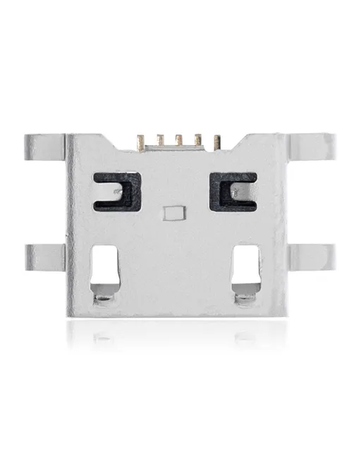 Nabíjecí port pájecí required - 05 Pin - Micro B - 4 Anchor Points (C085)