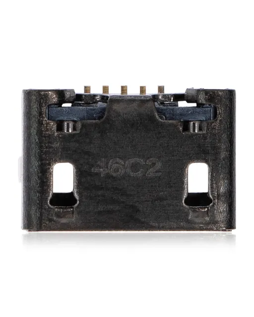 Nabíjecí port pájecí required - 05 Pin - Micro B - 4 Anchor Points (C137)