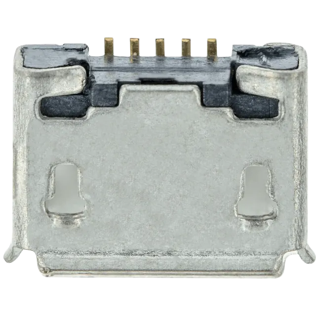 Nabíjecí port pájecí required - 05 Pin - Micro B - 2 Anchor Points (C008)