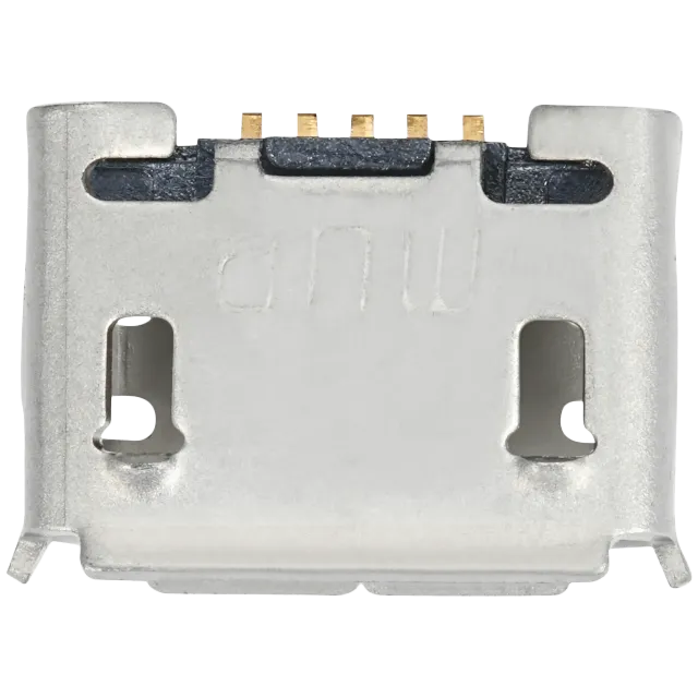 Nabíjecí port pájecí required - 05 Pin - Micro B - 2 Anchor Points (C017)