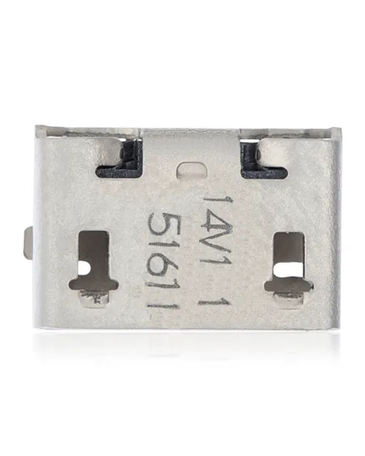 Nabíjecí port pájecí required - 05 Pin - Micro B - 2 Anchor Points (C038)