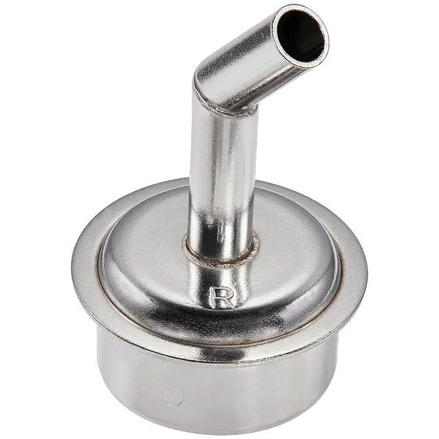 861 řada 45 Degree Oblique Stainless ocelový Hot Air Rework stanice Nozzles - 6MM (Relife)
