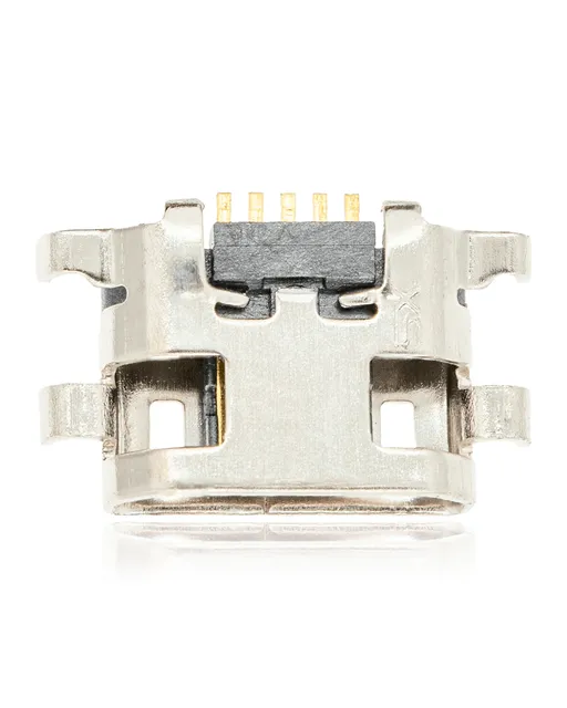Nabíjecí port pájecí required - 05 Pin - Micro B - 6 Anchor Points (C057)
