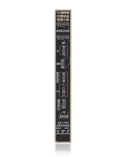 Deska i6S -Proximity senzor Programming pro iPhone 8 to 12 Pro Max (I2C)