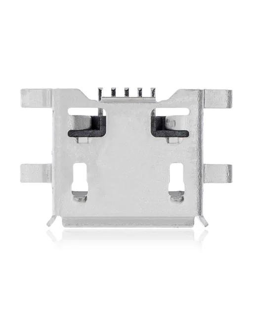Nabíjecí port pájecí required - 05 Pin - Micro B - 4 Anchor Points (C087)