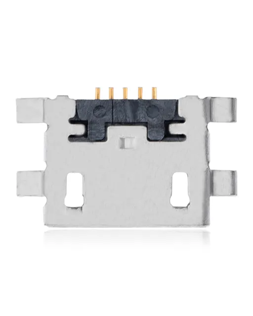 Nabíjecí port pájecí required - 05 Pin - Micro B - 4 Anchor Points (C108)