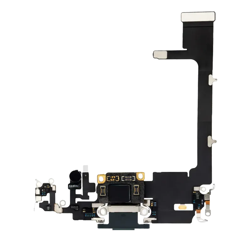 Flex kabel nabíjecího konektoru s deskou pro iPhone 11 Pro (Premium) (půlnočně zelená)