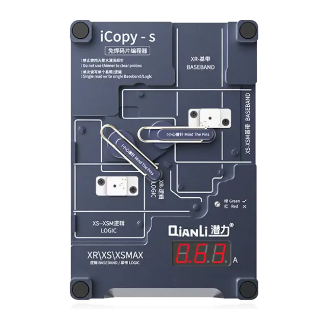 ICopy-S Double Side čip Test rám pro iPhone X / XS / XS Max (Qianli)