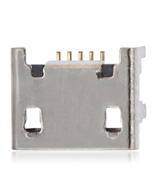 Nabíjecí port pájecí required - 05 Pin - Micro B - 4 Anchor Points (C148)