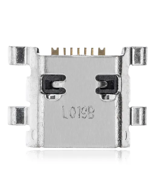Nabíjecí port pájecí required - 07 Pin - Micro B - 4 Anchor Points (C221)