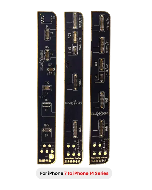 DLZ R200 True Tone Restore programátor Boards sada pro iPhone 7 to iPhone 14 Plus (balení 3 ks)