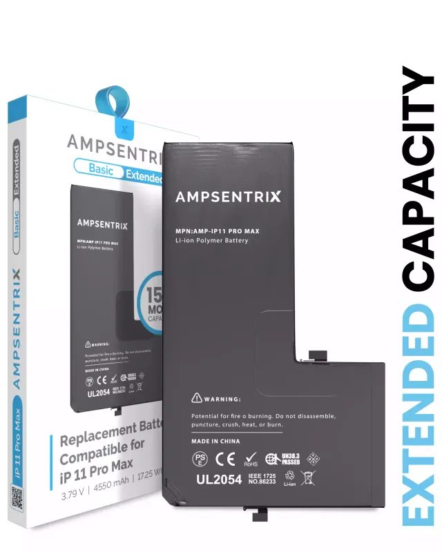 Baterie pro iPhone 11 Pro Max (AmpSentrix Basic Extended)