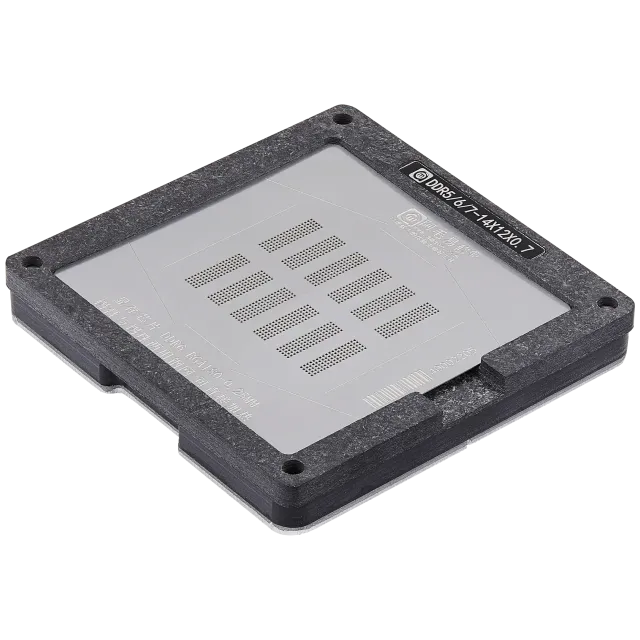 DDR BGA Reballing Stencil Temple stanice pro DDR 5 / 6 BGA170 /180 Video Memory Chip Positioning (Amaoe)