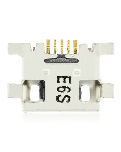 Nabíjecí port pájecí required - 05 Pin - Micro B - 4 Anchor Points (C395)