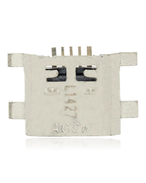 Nabíjecí port pájecí required - 05 Pin - Micro B - 4 Anchor Points (C398)
