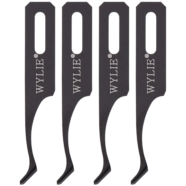 Scalpel čepel - Underfill černý lepidlo (Wylie WL-365E Model-D) (sada 4 ks)