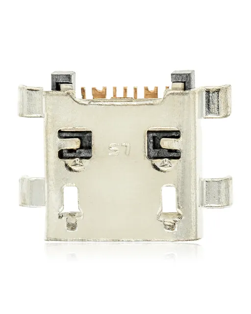 Nabíjecí port pájecí required - 07 Pin - Micro B - 6 Anchor Points (C059)