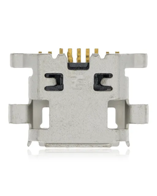 Nabíjecí port pájecí required - 07 Pin - Micro B - 4 Anchor Points (C379)