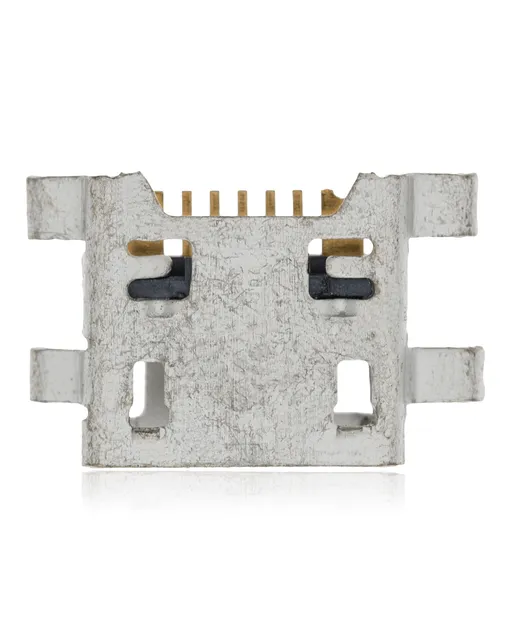 Nabíjecí port pájecí required - 07 Pin - Micro B - 4 Anchor Points (C382)