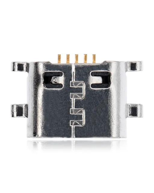 Nabíjecí port pájecí required - 05 Pin - Micro B - 4 Anchor Points (C098)