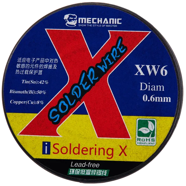 ISoldering XW nízko Temperature Welding drát (138 Degree) pro iPhone X / XS / XR / XS Max (Mechanic)
