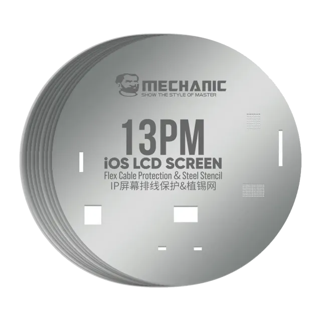 Šablona pro reballing Screen Cable IC Protection pro iPhone 11 To 13 Pro Max (Mechanic)