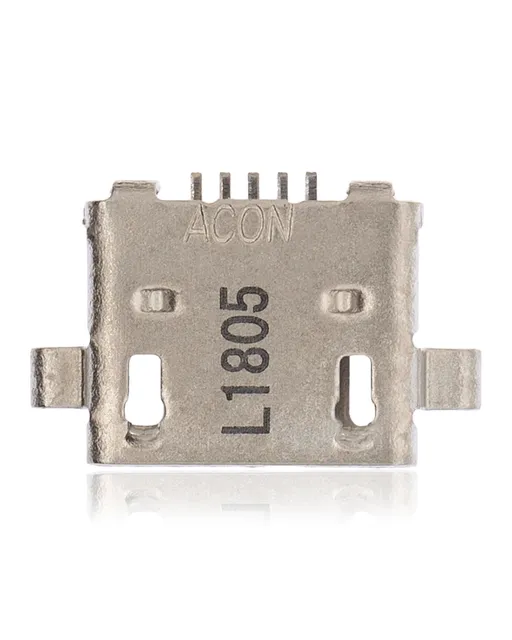 Nabíjecí port pájecí required - 05 Pin - Micro B - 4 Anchor Points (C082)