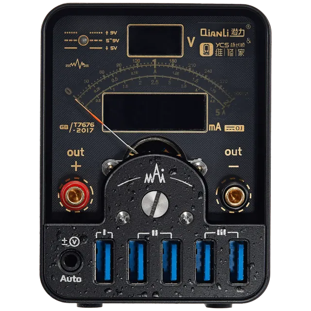 LT2 Individual DC napájecí zdroj Unit s diagnosis meter, quarter držák držák 7" bulldozer a expansion karta pro iPhone 6 to 14 (řada) (Qianli)
