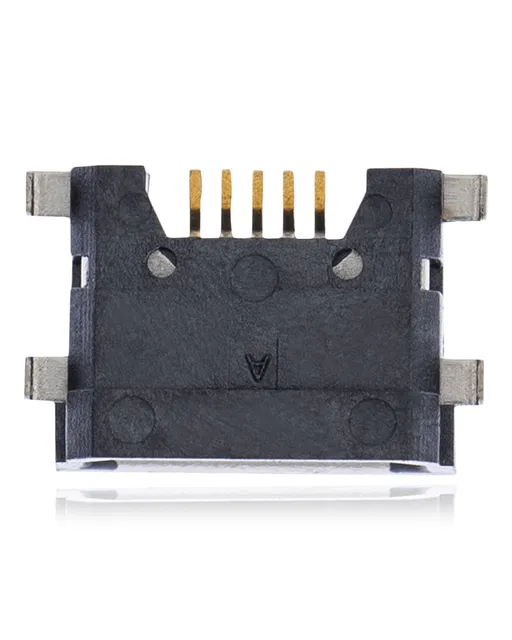 Nabíjecí port pájecí required - 05 Pin - Micro B - 4 Anchor Points (C271)