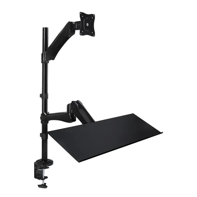 Height Adjustable Sit-Stand Desk držák Workstation pro Monitor a Keyboard MI-7921 (Mount-It)