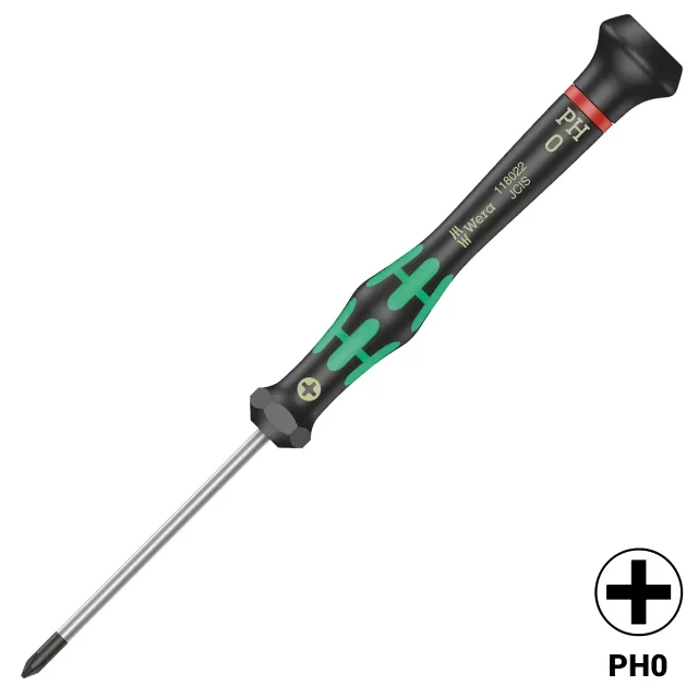 Kraftform Micro Precision Phillips šroubovák PH0 X 60 MM (2050) (Wera)