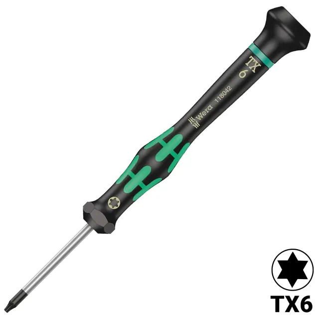 Kraftform Micro Precision Torx šroubovák TX6 X 40 MM (2067) (Wera)