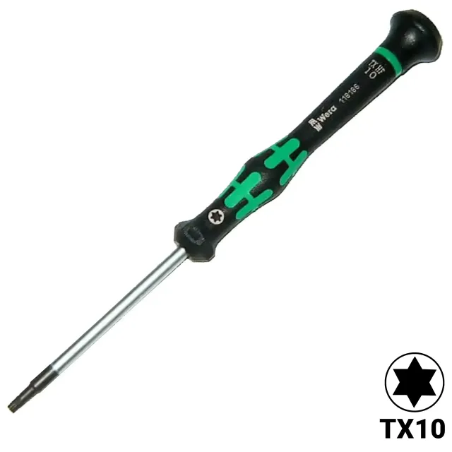 Kraftform Precision Torx šroubovák se šroubek hold function tx10 x 60 mm (2067) (Wera)