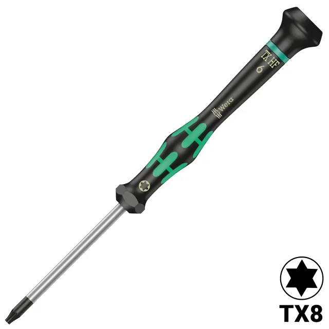 Kraftform Precision Torx šroubovák se šroubek hold function tx6 x 40 mm (2067) (Wera)