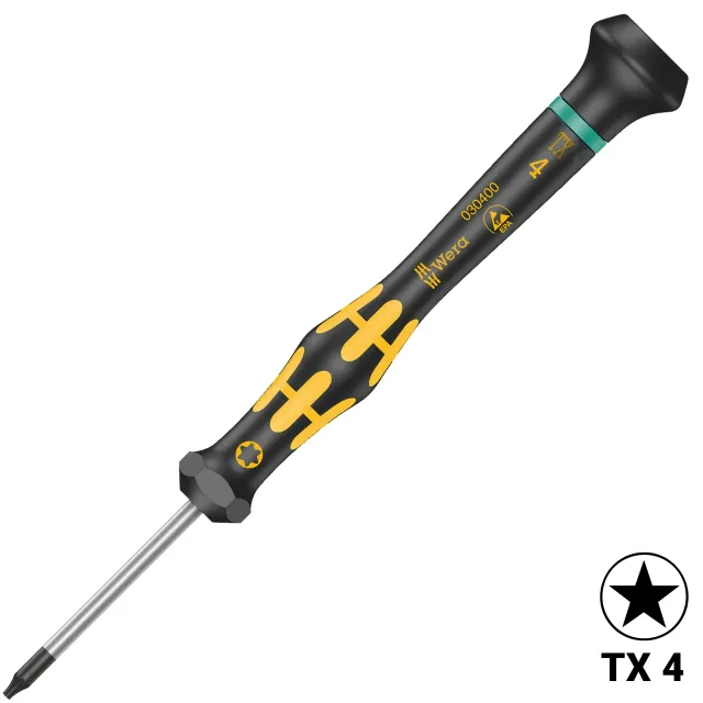 Kraftform Micro ESD Torx šroubovák TX 4 X 40 MM (1567) (Wera)